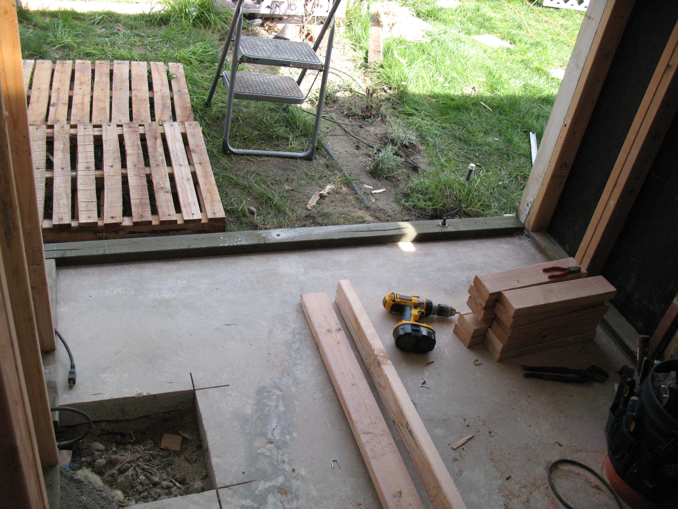 Building Pop out Window Framing